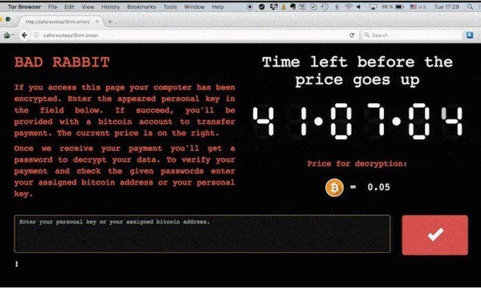 Nova ameaça: entenda mais sobre o Bad Rabbit
